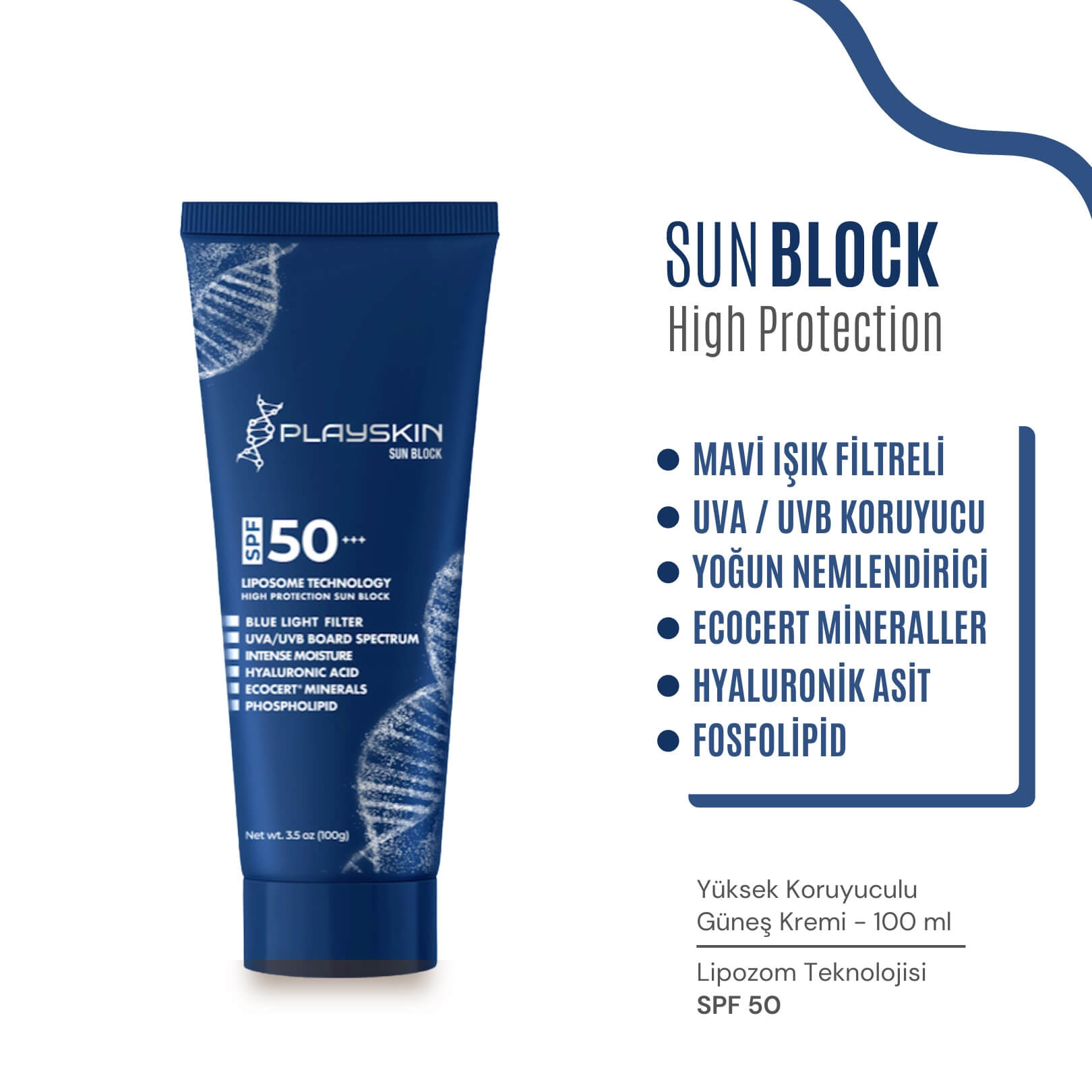 Playskin Sun Block Güneş Koruyucu Krem (ID: 4081)